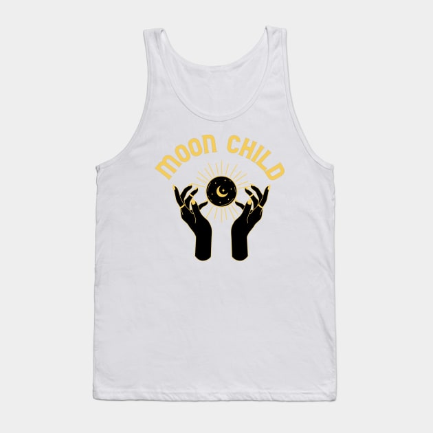 Moon Child Tank Top by My Tribe Apparel